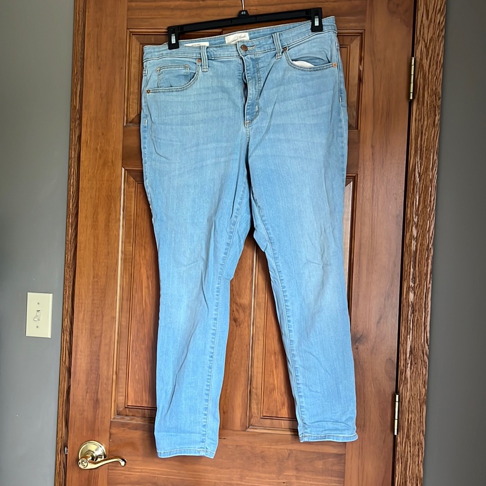 High rise skinny 14/32 (short) jeans